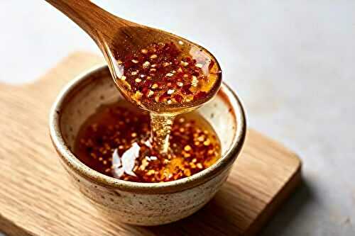 Miel pimenté (hot honey) maison