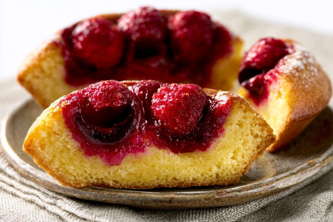 Navettes aux fruits rouges façon gâteau breton