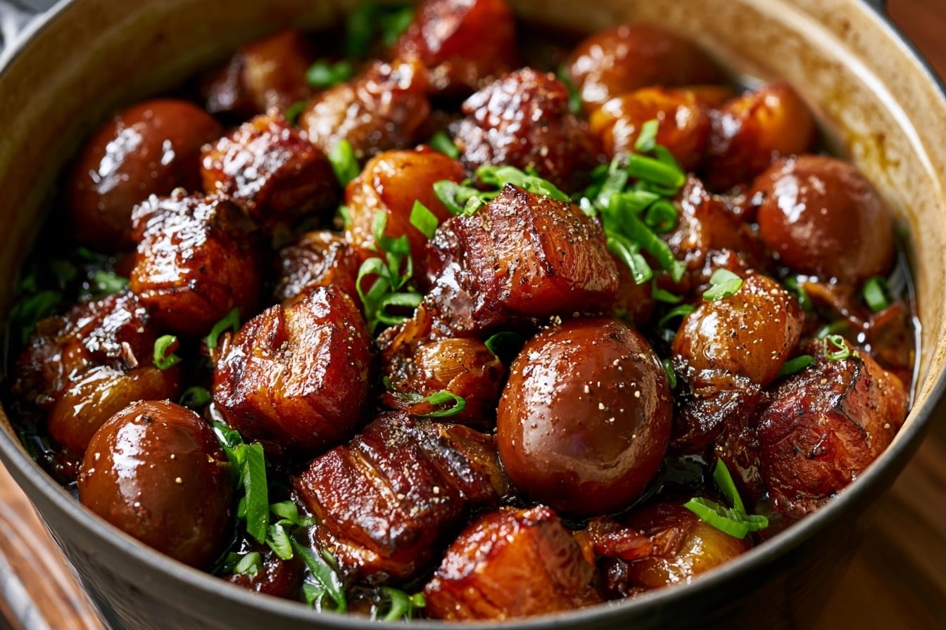 Porc au caramel vietnamien braisé