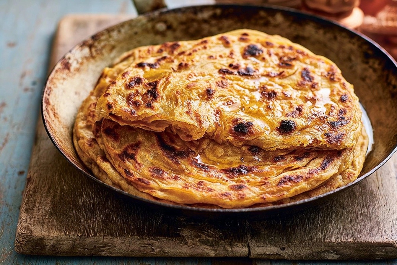 Recette du paratha croustillant