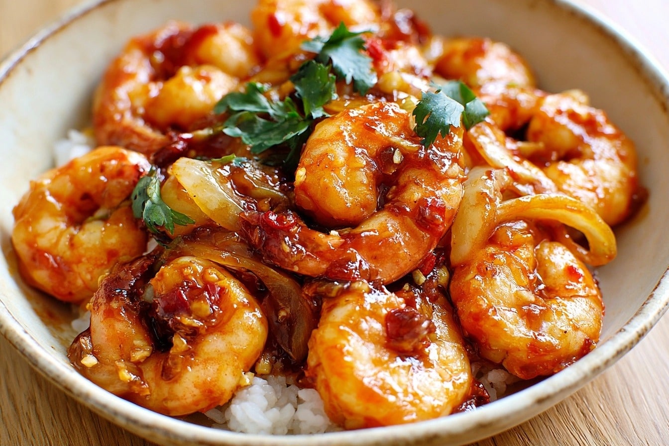 Sauce piquante pour crevettes express