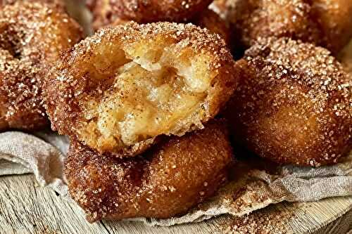 Beignets de banane créole dorés et croustillants