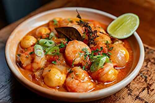Dombré aux crevettes mijoté, façon antillaise