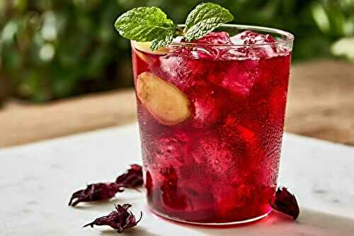 Jus de bissap maison