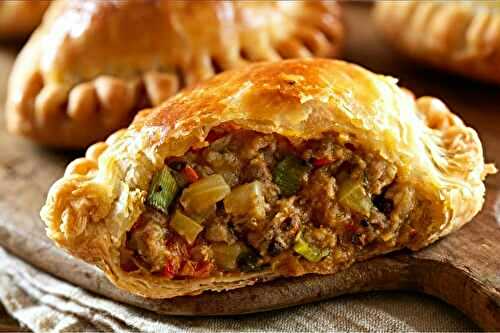 Pâté salé antillais croustillant au porc