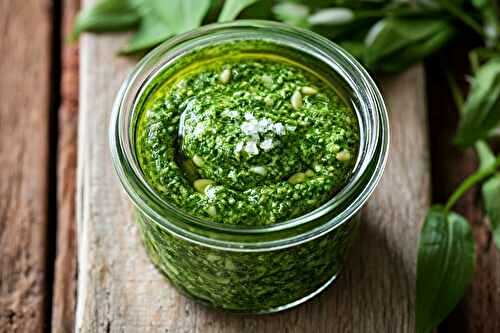 Pesto d'ail des ours de saison