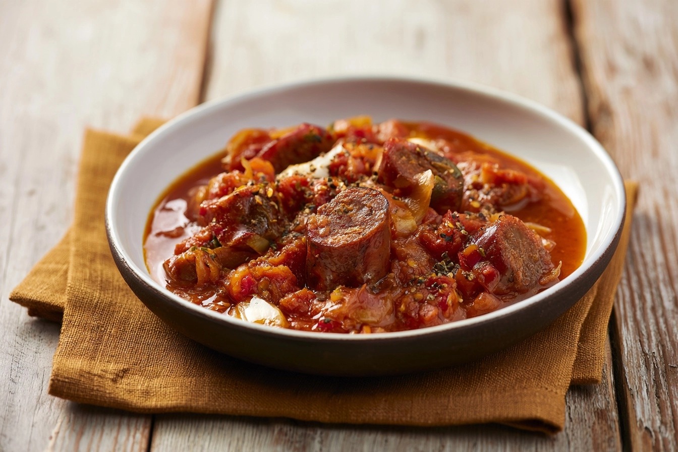 Rougail saucisse express au Cookeo