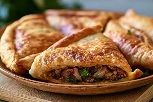 Samoussa réunionnais traditionnel et croustillant