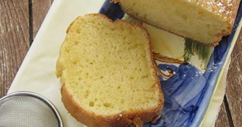 Cake au citron et mascarpone