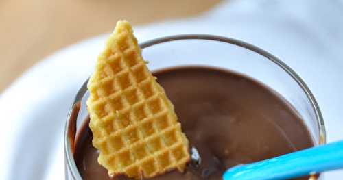 Crème au chocolat et fève tonka, façon Danette