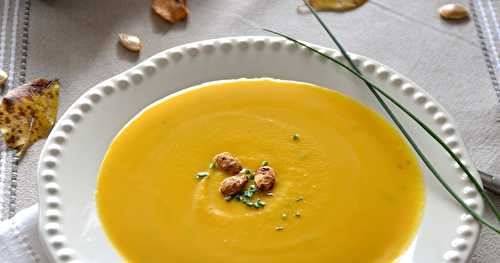 Soupe de potimarron et panais 