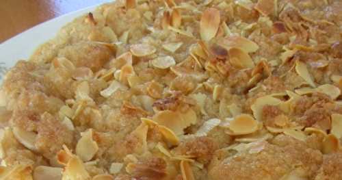 Tarte aux pommes façon crumble