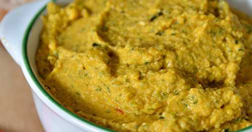 Tartinade de courgette 