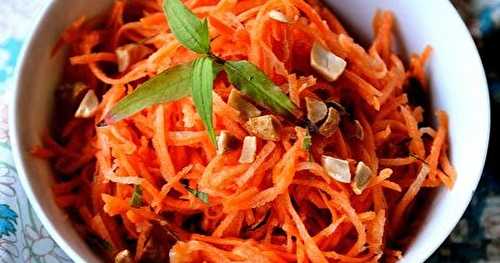 Salade de carottes aux saveurs vietnamiennes