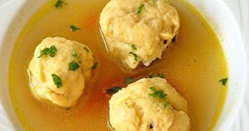 Boulettes de panais en bouillon,d'Ottolenghi