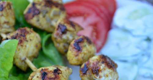 Brochette de poulet chich taouk