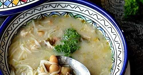 Chorba beida, la soupe blanche d'Alger