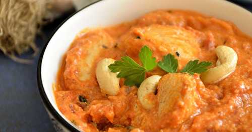 Indian butter chicken (murgh makhani)