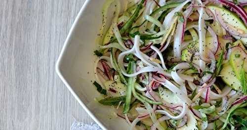 Nouilles de riz froides au concombre et au pavot, d'Ottolenghi