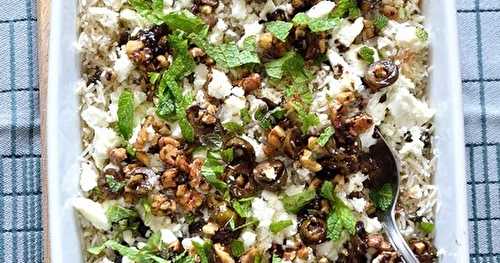 Riz au four parfumé à la menthe, d'Ottolenghi