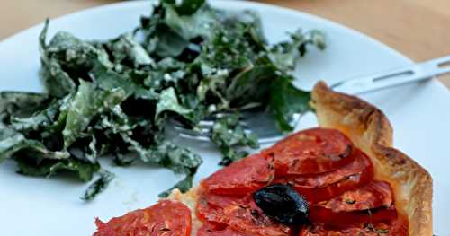 Tarte aux tomates et amandes de Yotam Ottolenghi