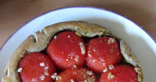 Tatin de tomates farcies au thon et aux herbes 