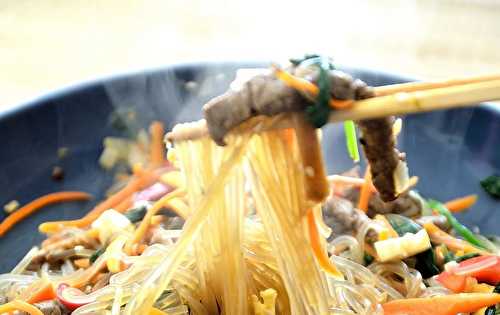 Japchae (cuisine coréenne)