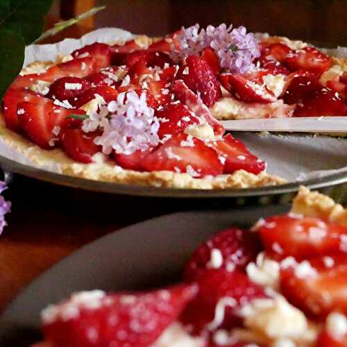 La tarte aux fraises