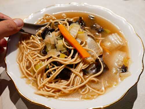 La soupe aux saveurs asiatiques