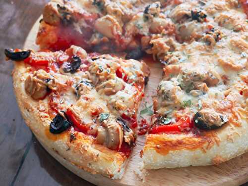 Pizza simplissime - Une Bisontine en cuisine