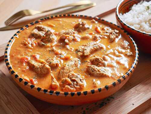 Butter chicken (poulet au beurre)