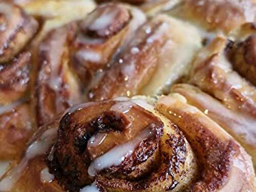 Ma recette de cinnamon rolls (roulés à la cannelle) 