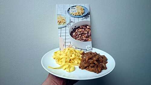 Boeuf Stroganoff by Illico Fresco