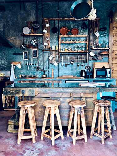 Comment réaliser un espace bar restaurant à la maison (armoire à boisson, bar, déco, ...) ? - Une cuillère en bois #lille #gastronomie