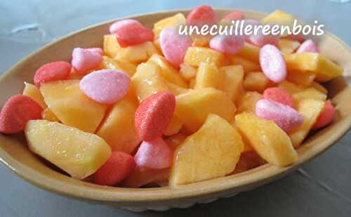 Duo de fraises tagada au melon, idées de dessert pour enfant