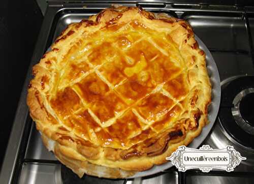 Galette des Rois traditionnelle à la Frangipane et aux pommes