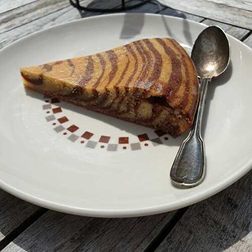 Ma recette de zebra cake - Une cuillère en bois #lille #gastronomie