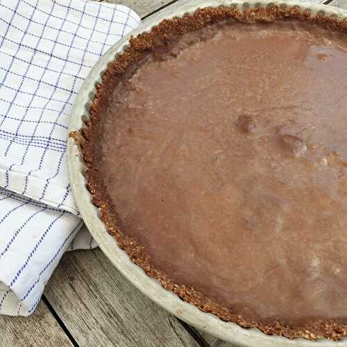 Ma tarte sablée amandes et chocolat