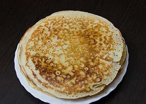 Pâte à crêpe facile sans GLUTEN (avec de la farine de riz ou de maïs)