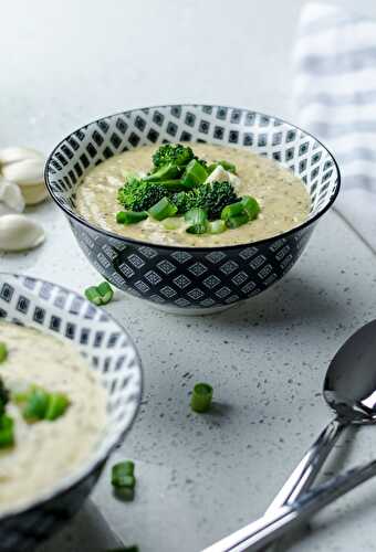 Recette de velouté de brocolis