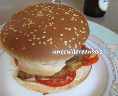 Recette hambuger maison au rosti et boeuf haché