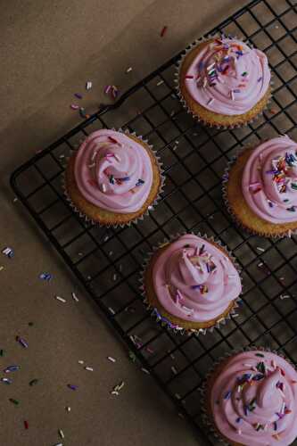 Recette St Valentin : cupcakes glaçage mascarpone