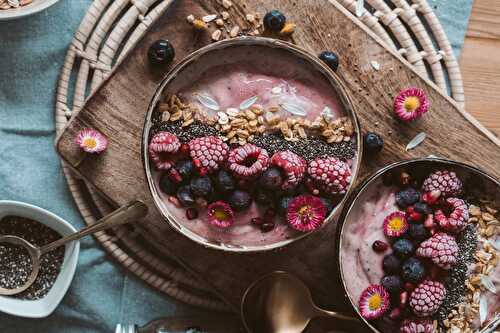 Tendance culinaire petit-déjeuner : le smoothie bowl