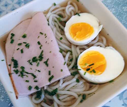 Ponyo Ramen Soup facile et rapide à faire