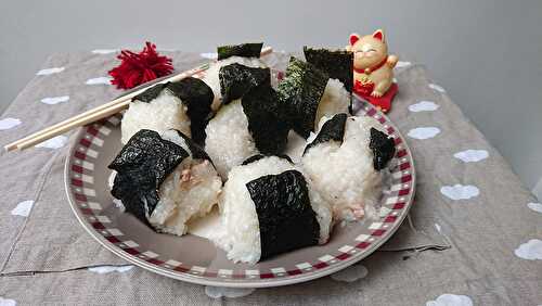 Onigiri thon mayonnaise maison