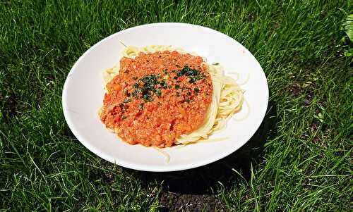 Spaghettis à la bolognaise express maison - Une cuillère en bois #lille #gastronomie