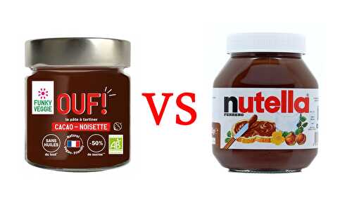 Funky Veggie VS Nutella, la guerre des pâtes à tartiner
