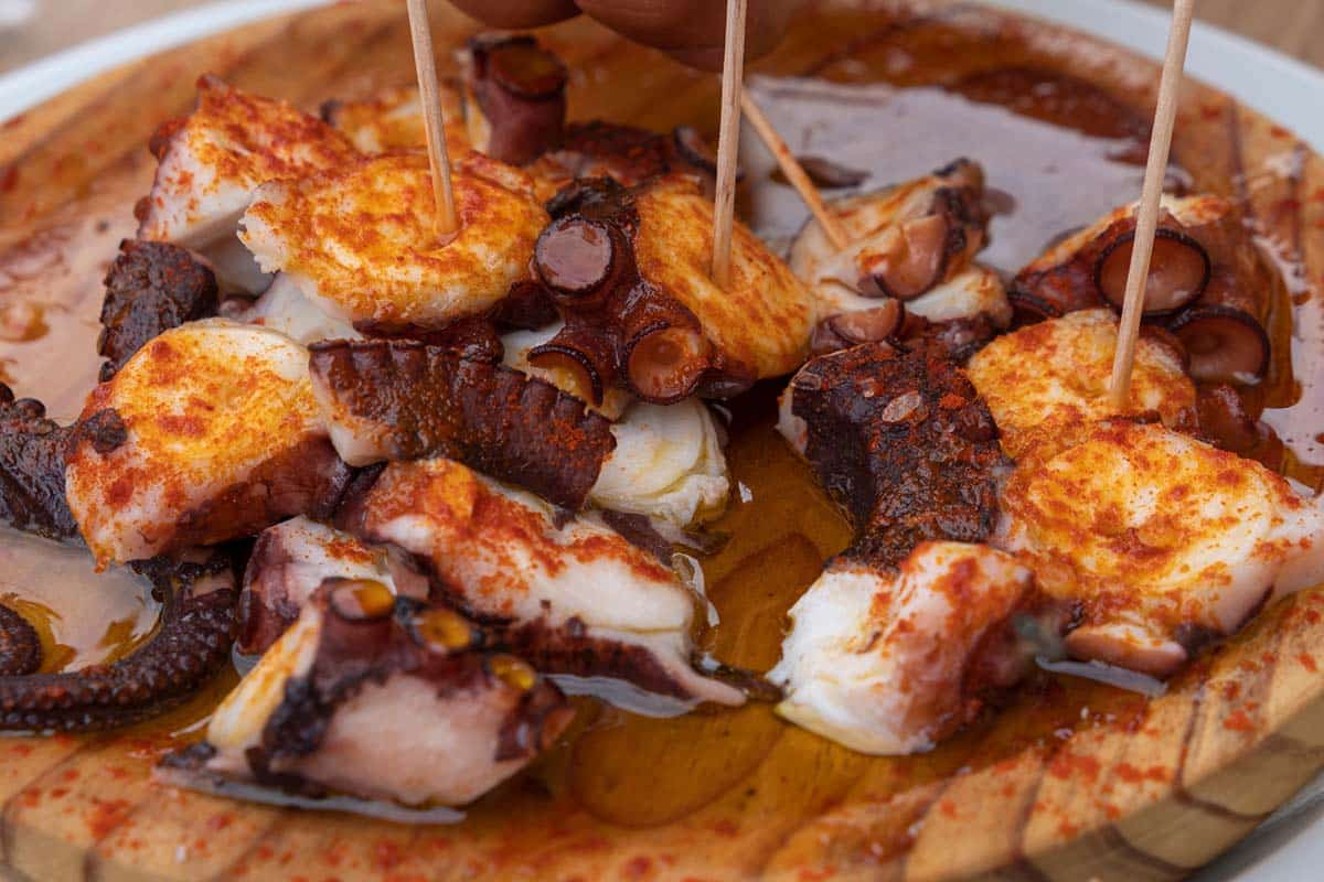 Recette de poulpe à la Galicienne (Pulpo a la Gallega) faciles