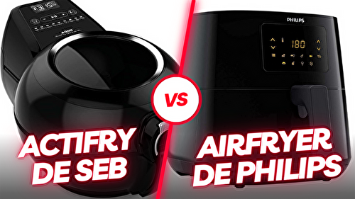 Actifry ou Airfryer : quelle est la meilleure friteuse sans huile ?