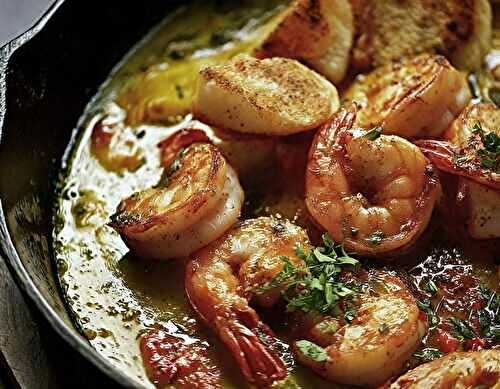 Crevettes à l’ail et au citron : la délicieuse poêlée qui régale toute la famille